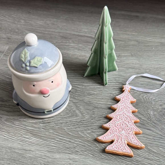Other - Set of 3 Pastel Christmas Decor